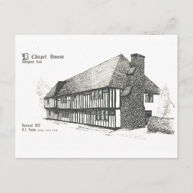 Chapel House, Rainham Vykort (Framsida)