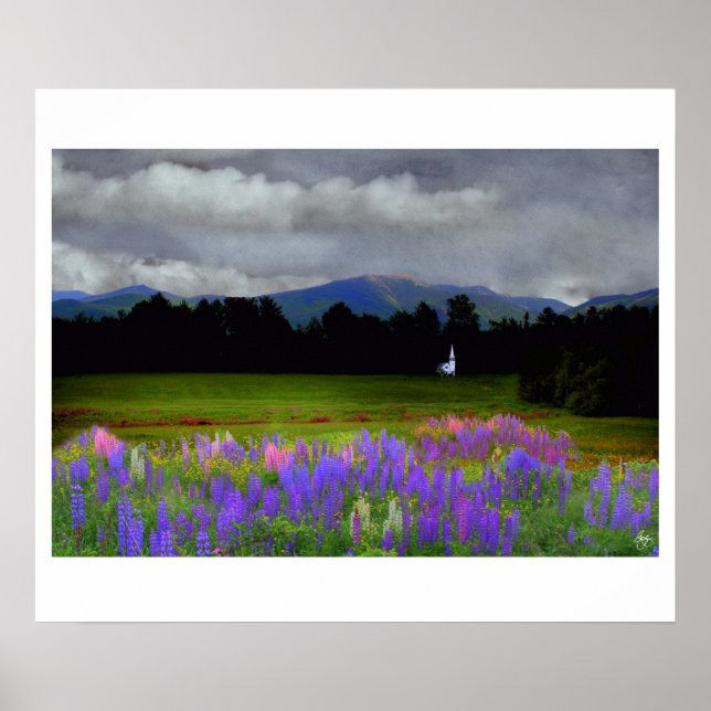 Chapel i Lupine Mindscape Poster (Framsidan)