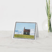 Chapel i Rocky mountains