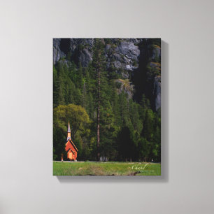 Chapel i Yosemite Canvastryck