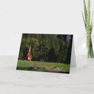 Chapel i Yosemite Kort