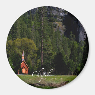 Chapel i Yosemite Magnet
