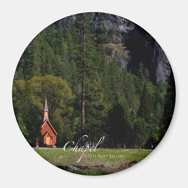 Chapel i Yosemite Magnet (Framsidan)