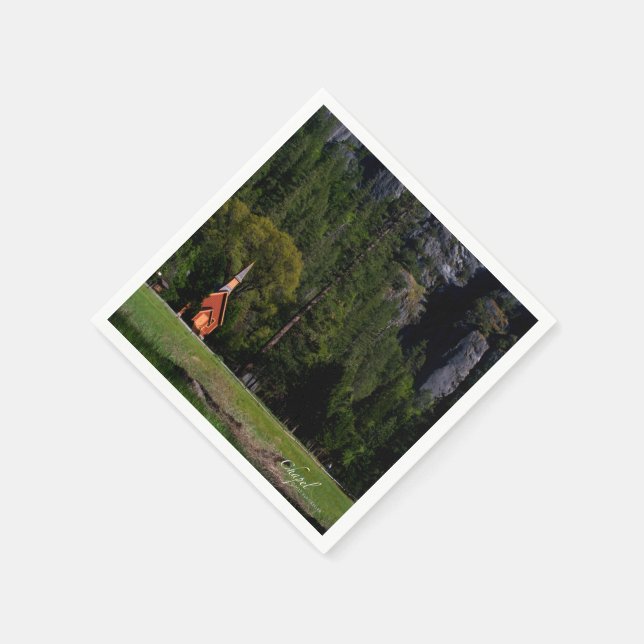 Chapel i Yosemite Pappersservett (Hörn)