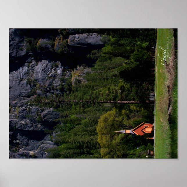 Chapel i Yosemite Poster (Framsidan)