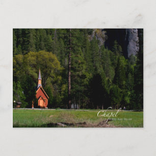 Chapel i Yosemite Vykort