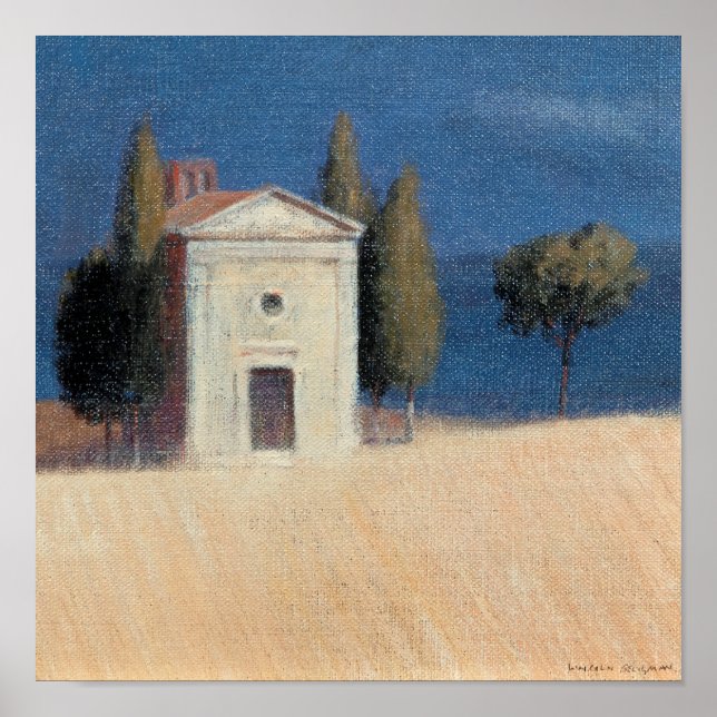 Chapel nära Pienza II 2012 Poster (Framsidan)