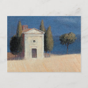 Chapel nära Pienza II 2012 Vykort