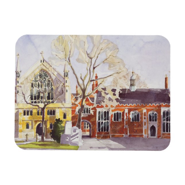 Chapel och Hall Lincolns Inn Magnet (Horisontell)