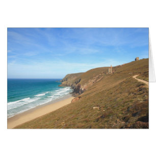 Chapel Porth vid St.Agnes Hälsningskort