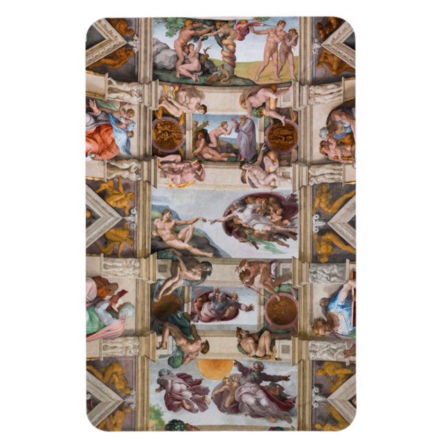 Chapel sistine tak magnet (Vertikal)