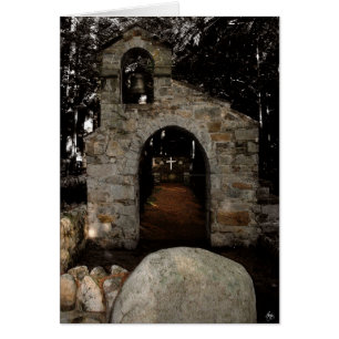 Chapel Skogen, Hebron, NH Hälsningskort