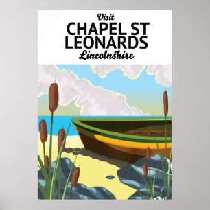 Chapel st leonards, Lincolnshire helgdag poster. Poster