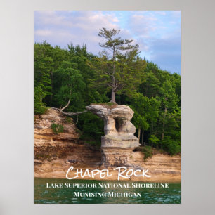 Chapel Sten Sjö Superior National Shoreline Poster