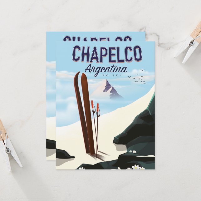 Chapelco Argentina till Ski (Fram/Back In Situ)