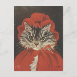 Chaperon rouge chatta vykort