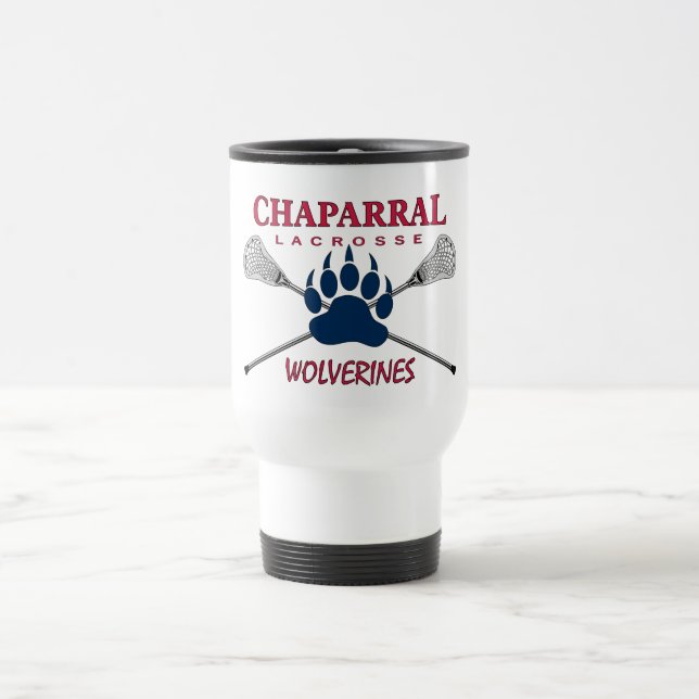 ChapLAX klologotyp 15 uns travel mug Resemugg (Center)