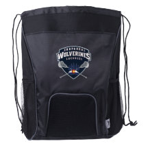 ChapLAX pinnar skyddar Drawstringryggsäck