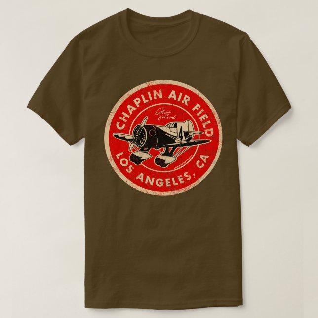Chaplin Luft Fält T Shirt (Design framsida)