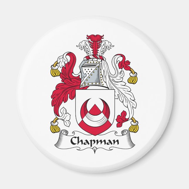 Chapman Family Crest Magnet (Framsidan)