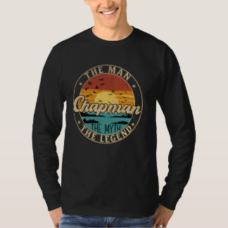 CHAPMAN Mannen Myten Legenden Förnamn T Shirt