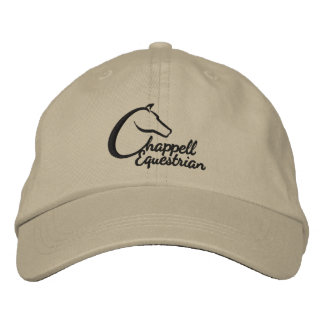 Chappell Equestrian Boll Cap Broderad Keps