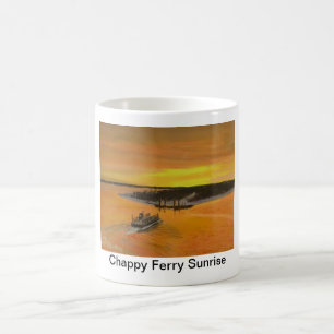 Chappy färjasoluppgång kaffemugg