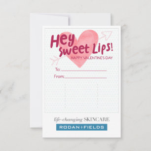 Chapstick Sweet Läppar Card för R + F
