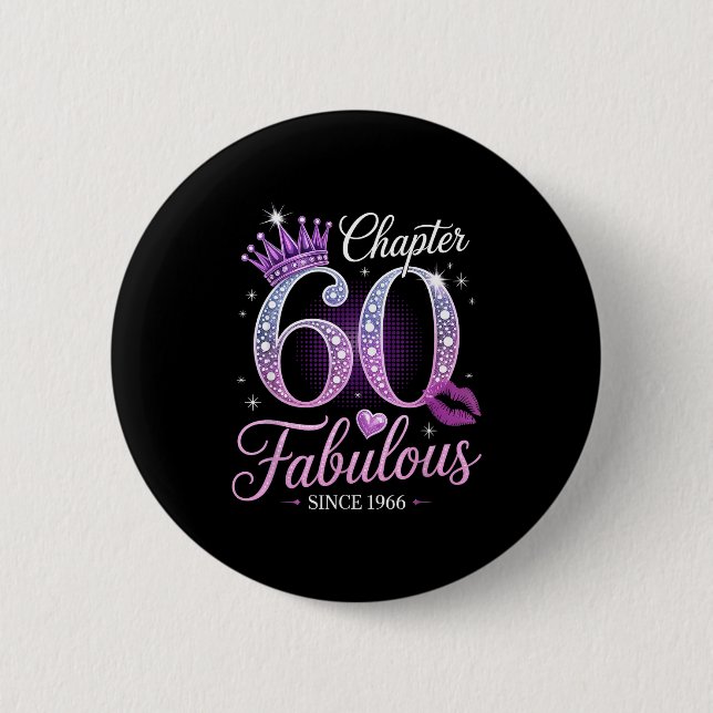 Chapter 60 Fabulous Since 1966 60th Birthday Queen Knapp (Framsida)