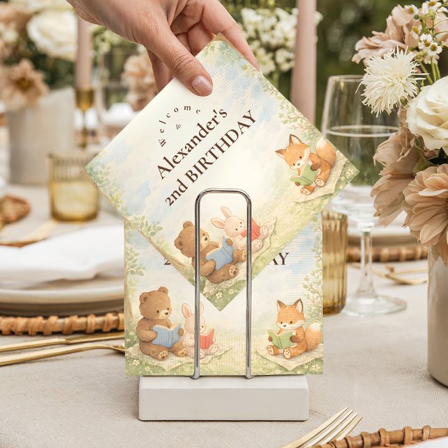 Chapter Two Little Reader Birthday Pappersservett (Skapare uppladdad)