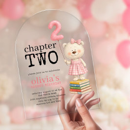 Chapter Two Teddy Bear Books Girl 2nd Birthday