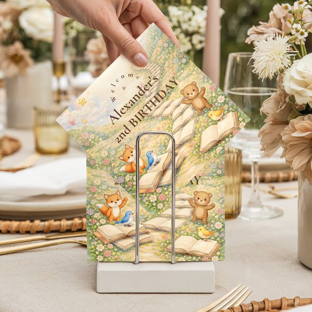 Chapter Two Turning Pages Birthday Pappersservett (Skapare uppladdad)