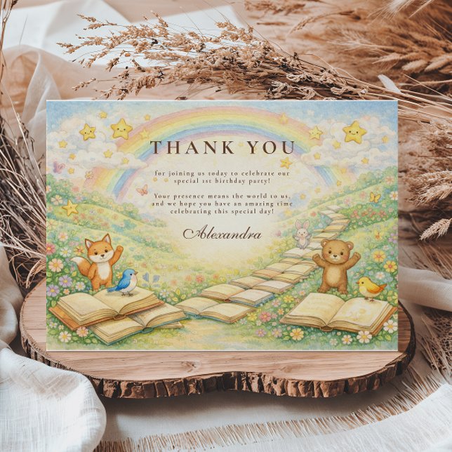 Chapter Two Turning Pages Birthday Tack Kort (Skapare uppladdad)