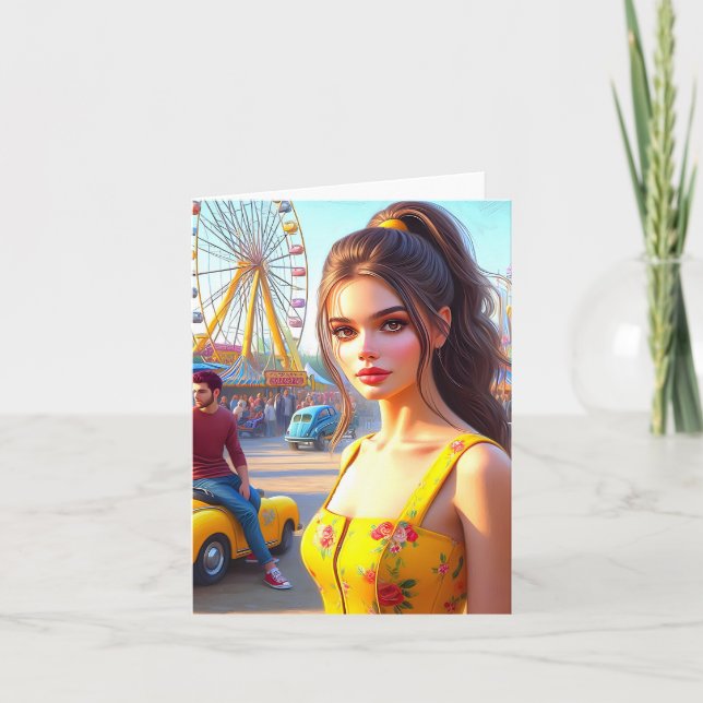 Chaque Jour est une Promesse, carte pour tous Tack Kort (Framsida)