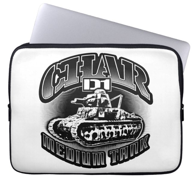 Char D1 Laptop sleeve Electronics Bag (Framsidan)