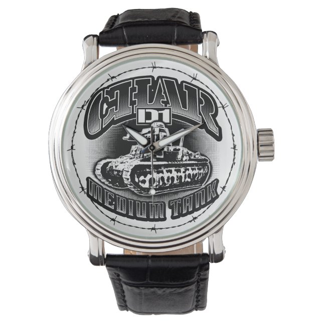 Char D1 Watch eWatch Watch Watch Armbandsur (Framsida)