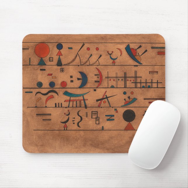 Character Strings, 1931 från Wassily Kandinsky Musmatta (Med mus)