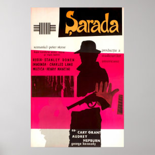 Charade 1963 Film POSTER TRYCK A5-A1 60-tal Klassi