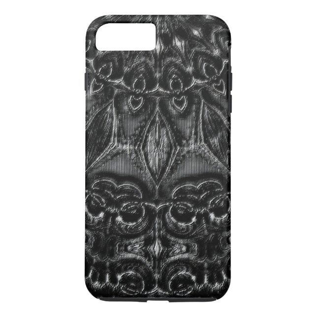 Charcoal Mandala  Case-Mate iPhone Skal (Baksida)