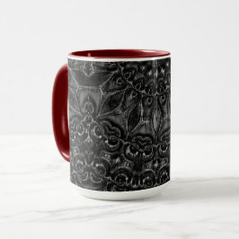 Charcol Mandala Coffee Mugg
