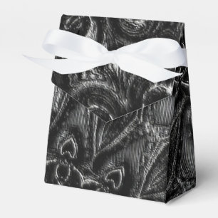 Charcol Mandala FAVOR BOX Presentaskar