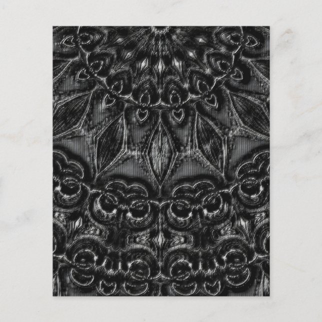 Charcol Mandala Flyer (Framsidan)