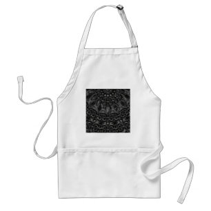 Charcol Mandala Förkläde