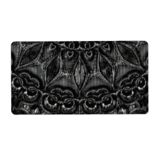 Charcol Mandala Fraktsedel