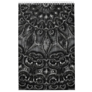 Charcol Mandala Kalender