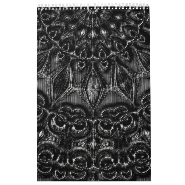 Charcol Mandala Kalender (Omslag)
