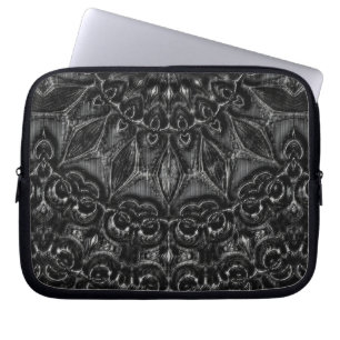 Charcol Mandala Laptop sleeve