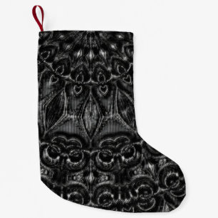 Charcol Mandala Liten Julstrumpa