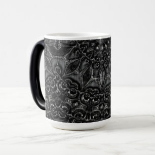 Charcol Mandala Magisk Mugg