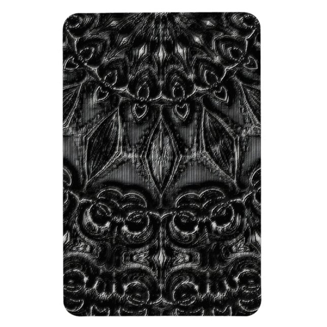 Charcol Mandala Magnet (Vertikal)